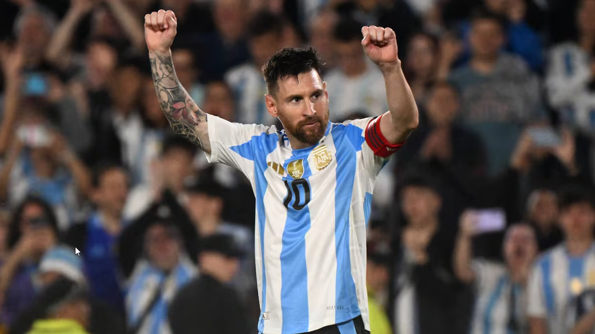 Messi Goat 3 goles bolivia