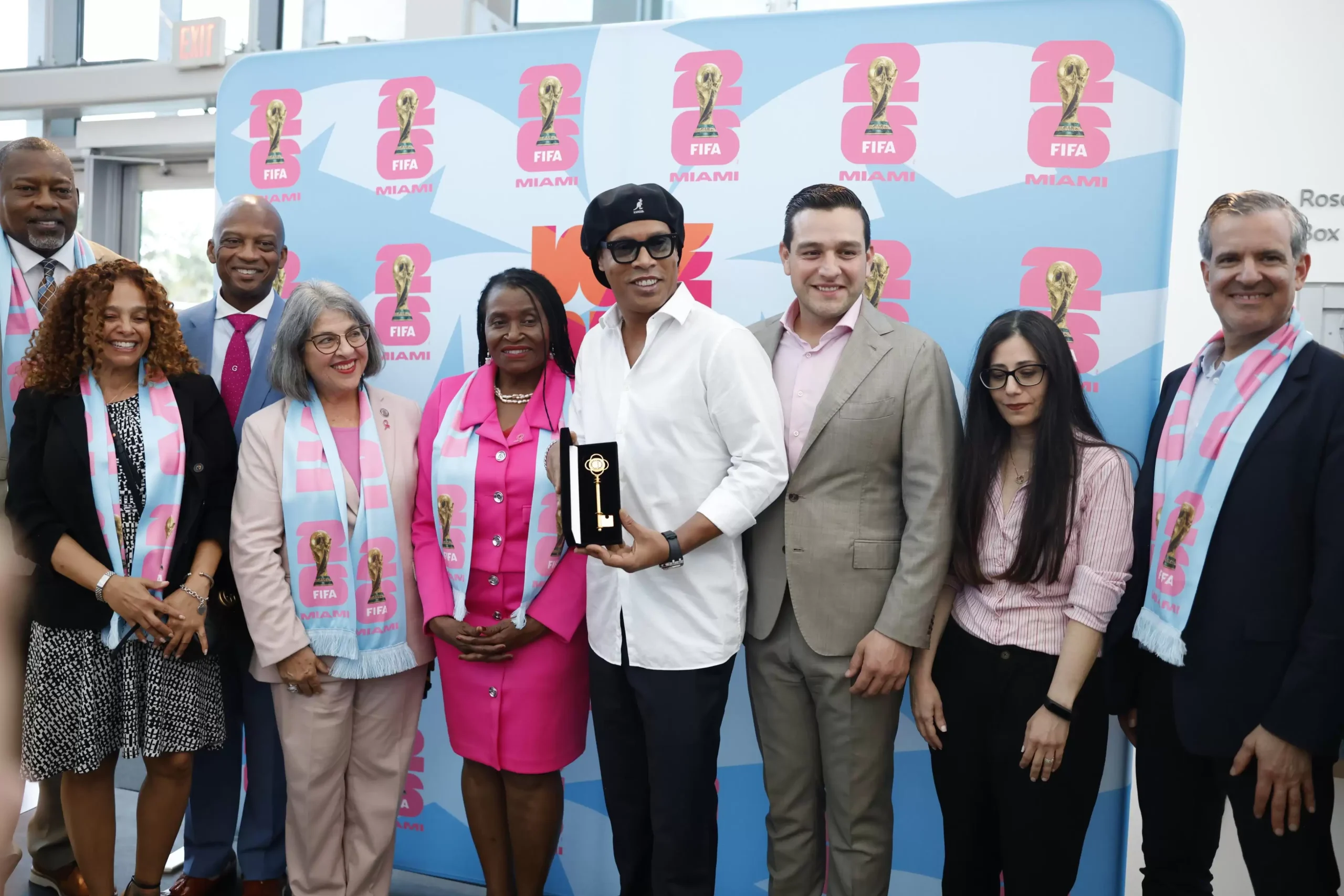 Ronaldinho Embajador MIami Mundial 202