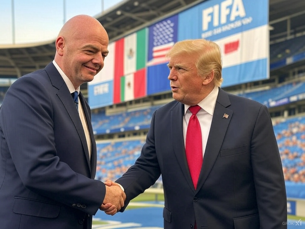 infantino - trump