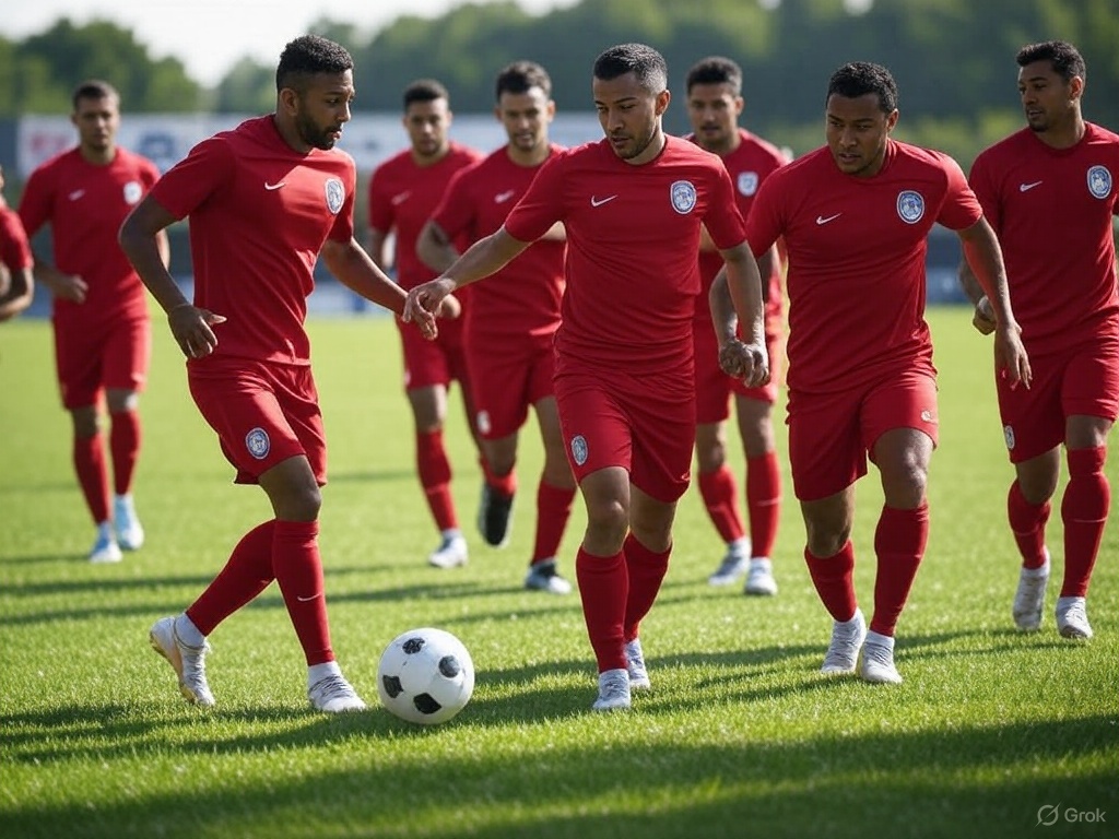 brasil red jersey