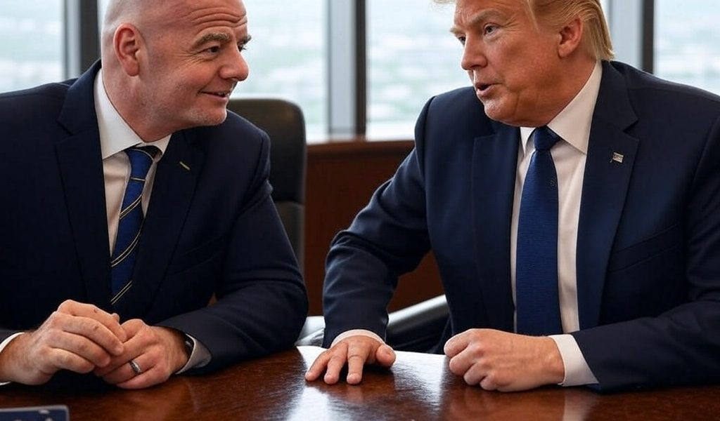 Trump and Infantino launch joint planning for FIFA World Cup 2026, focusing on security, logistics, and economic impact.