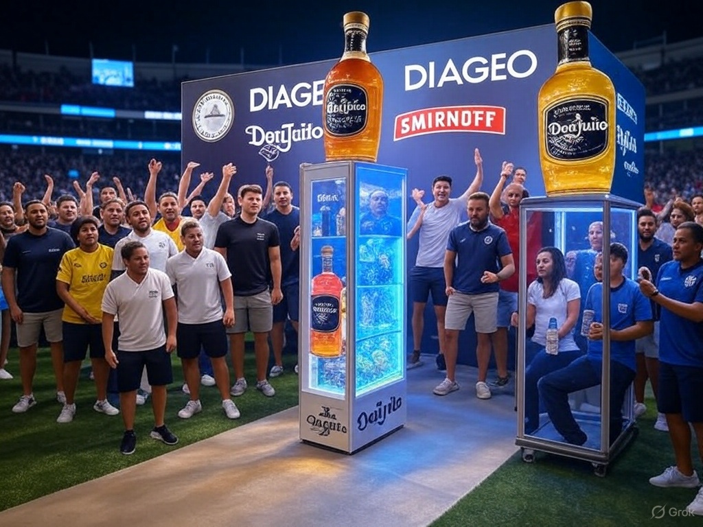 Diageo joins FIFA World Cup 2026 as official spirits promoter, spotlighting global brands like Don Julio, Smirnoff, and Johnnie Walker.