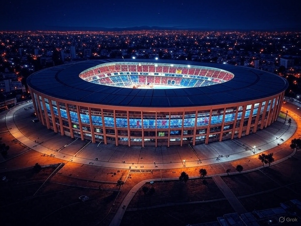 Mexico City prepares to welcome 5 million visitors for the 2026 World Cup, investing over 2 billion pesos in its main stadium.