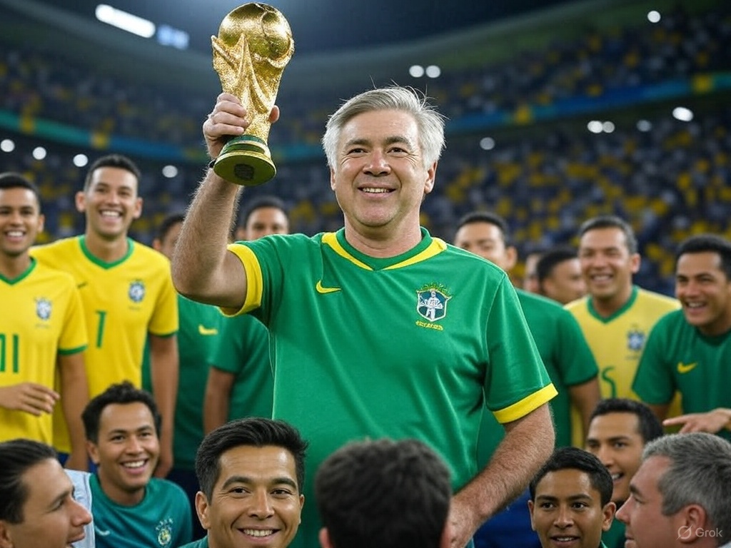 Ancelotti Brazil head coach World Cup 2026