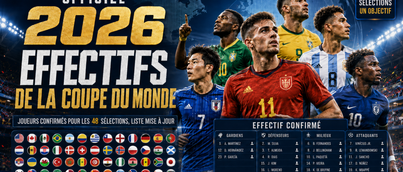 Compositions Coupe du Monde 2026
