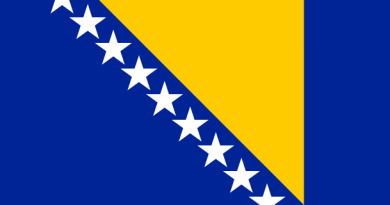 Bosnia and Herzegovina at the 2026 FIFA World Cup: The Dragons Rise flag