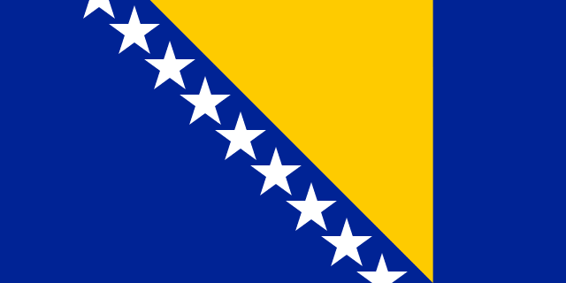 Bosnia and Herzegovina at the 2026 FIFA World Cup: The Dragons Rise flag