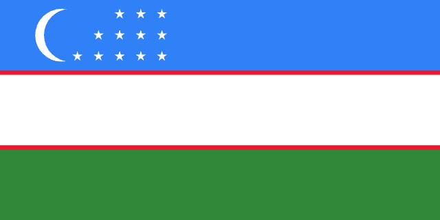 Uzbekistan at the 2026 World Cup: The White Wolves Make Their World Cup Debut flag