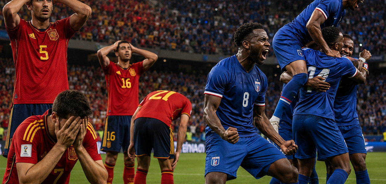Shock spain tie