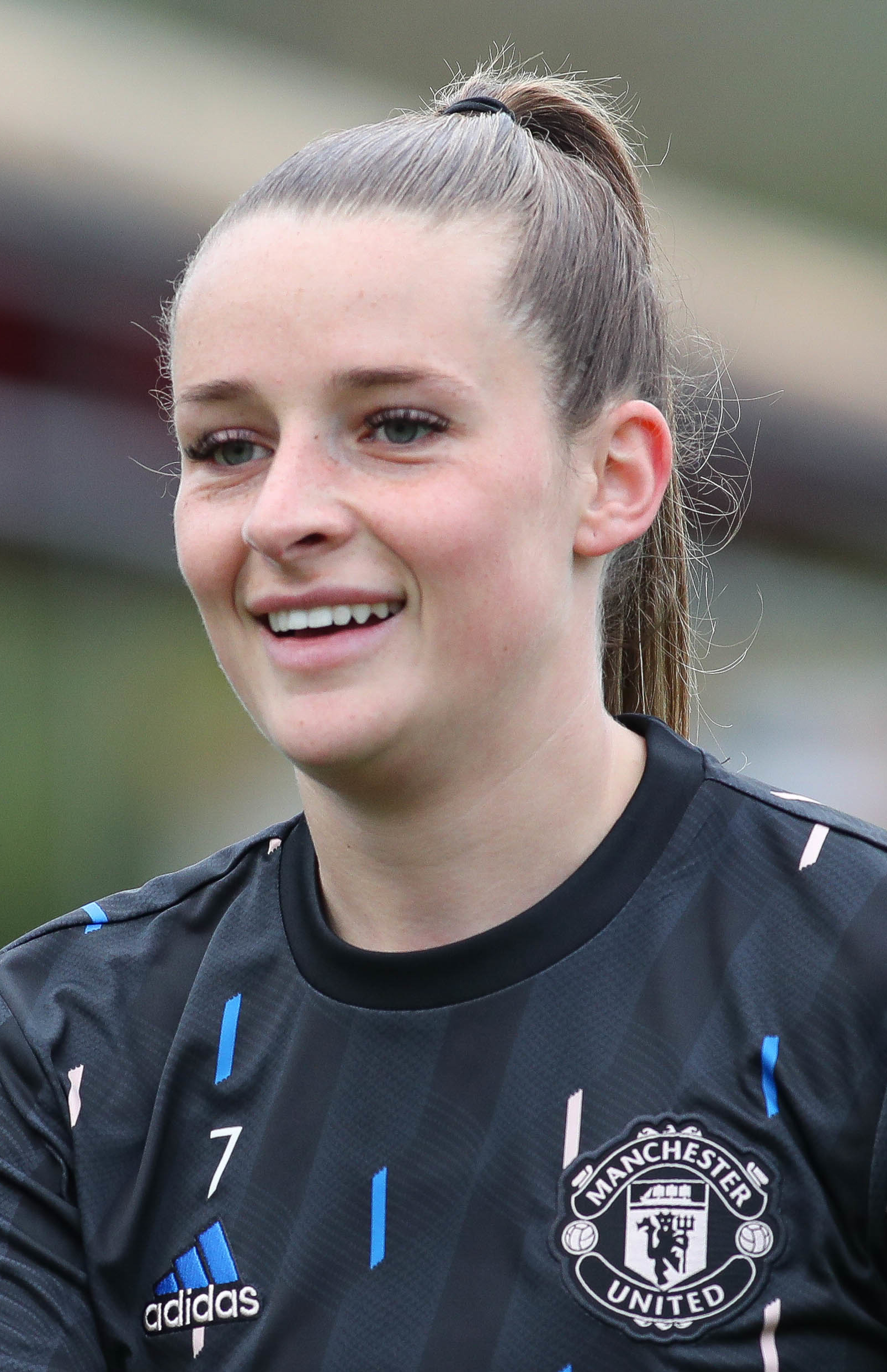 Archive photograph of Ella Toone playing for Manchester United Women in April 2023.