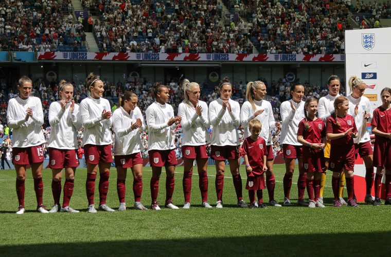 New Zealand women’s national team posing before a match